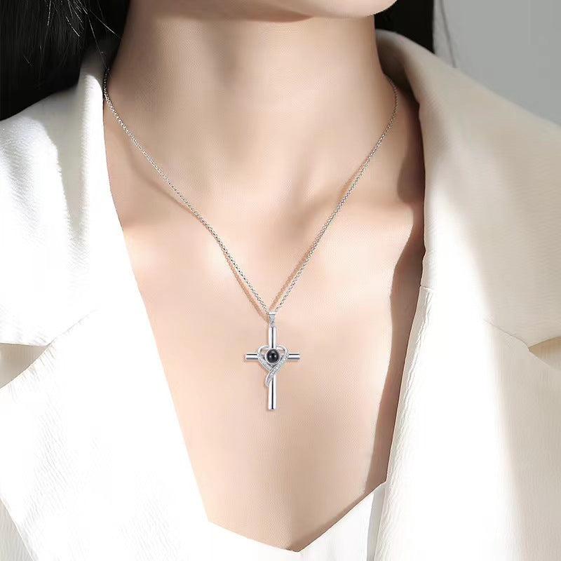 Cross Scripture Necklace