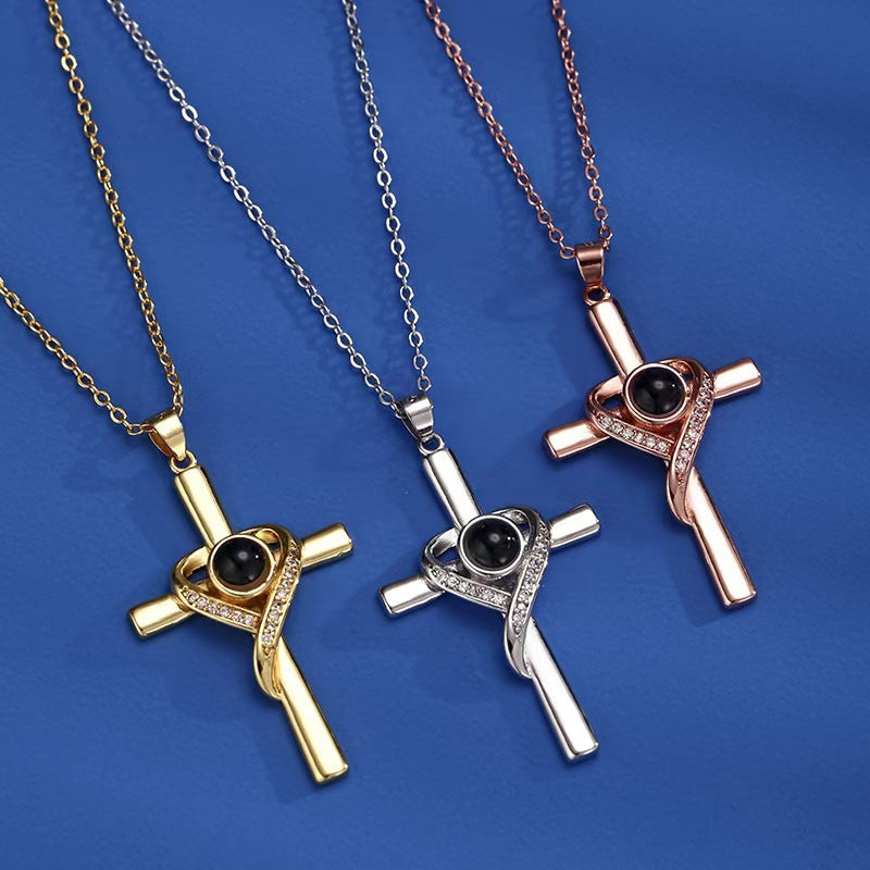 Cross Scripture Necklace