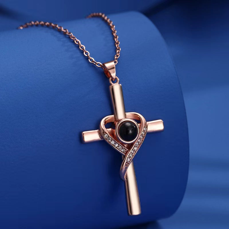 Cross Scripture Necklace