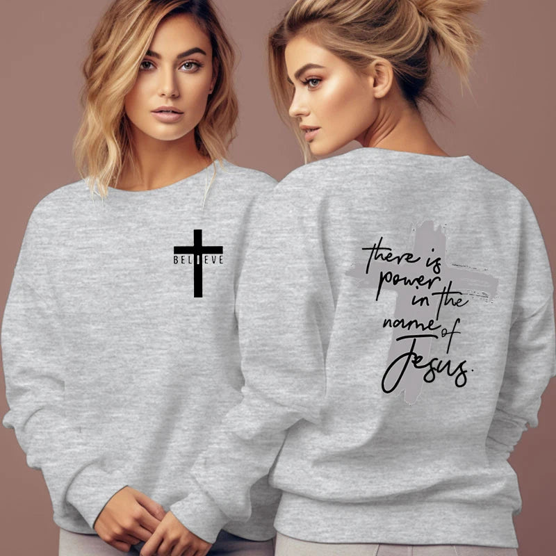 There Is Power in The Name of Jesus Sweatshirt