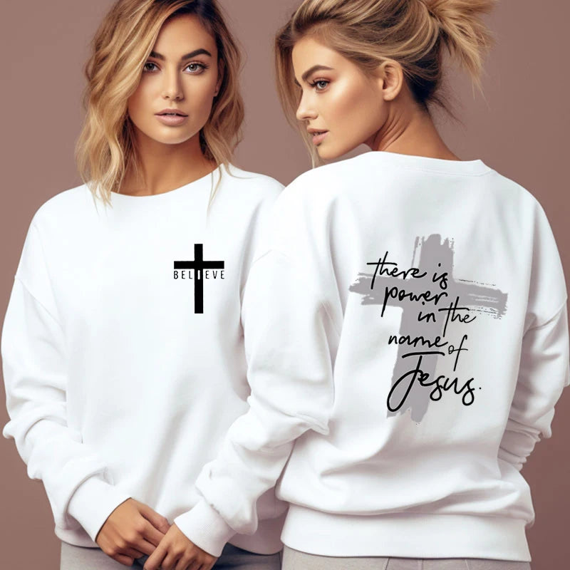 There Is Power in The Name of Jesus Sweatshirt