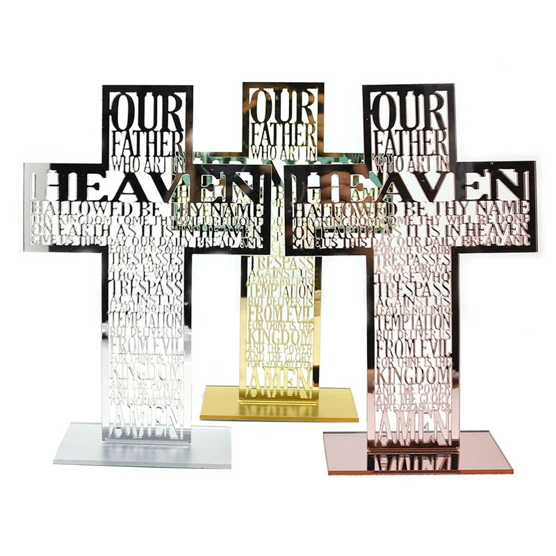 Our Father Prayer Cross