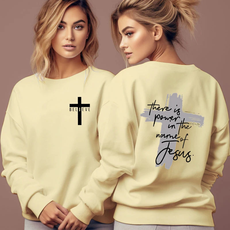 There Is Power in The Name of Jesus Sweatshirt