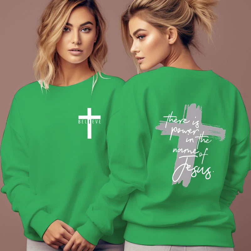 There Is Power in The Name of Jesus Sweatshirt