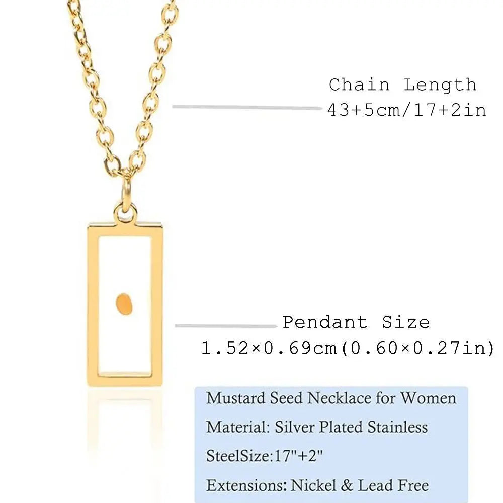 Mustard Seed Necklace