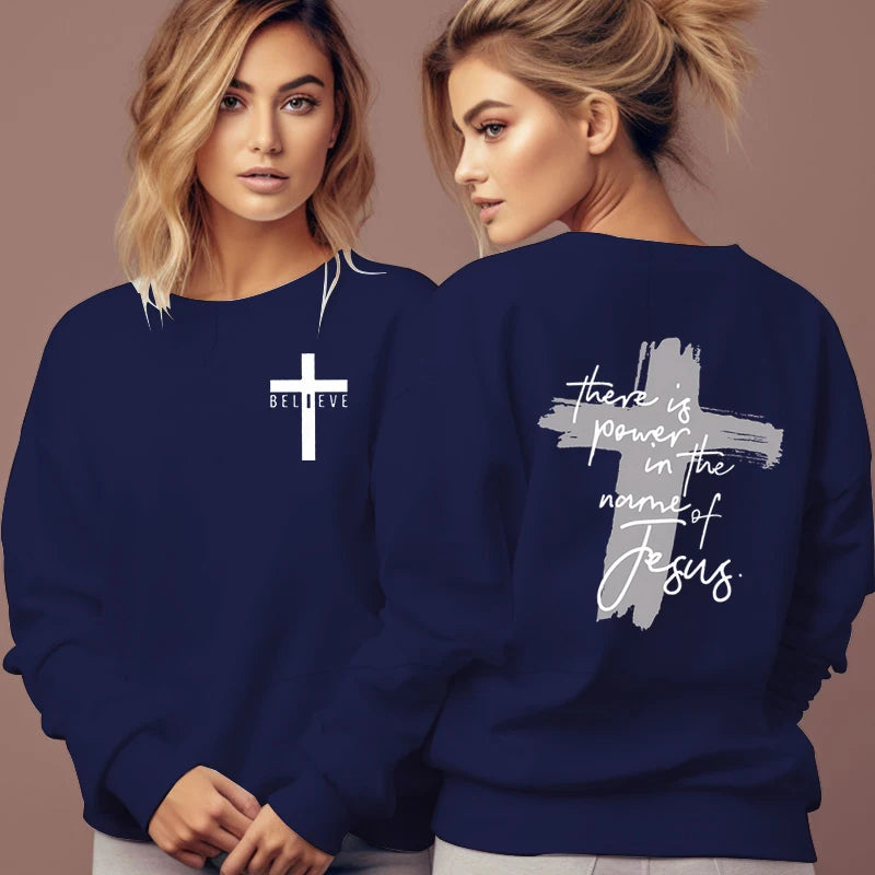 There Is Power in The Name of Jesus Sweatshirt