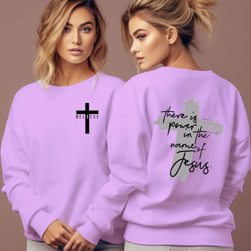 There Is Power in The Name of Jesus Sweatshirt