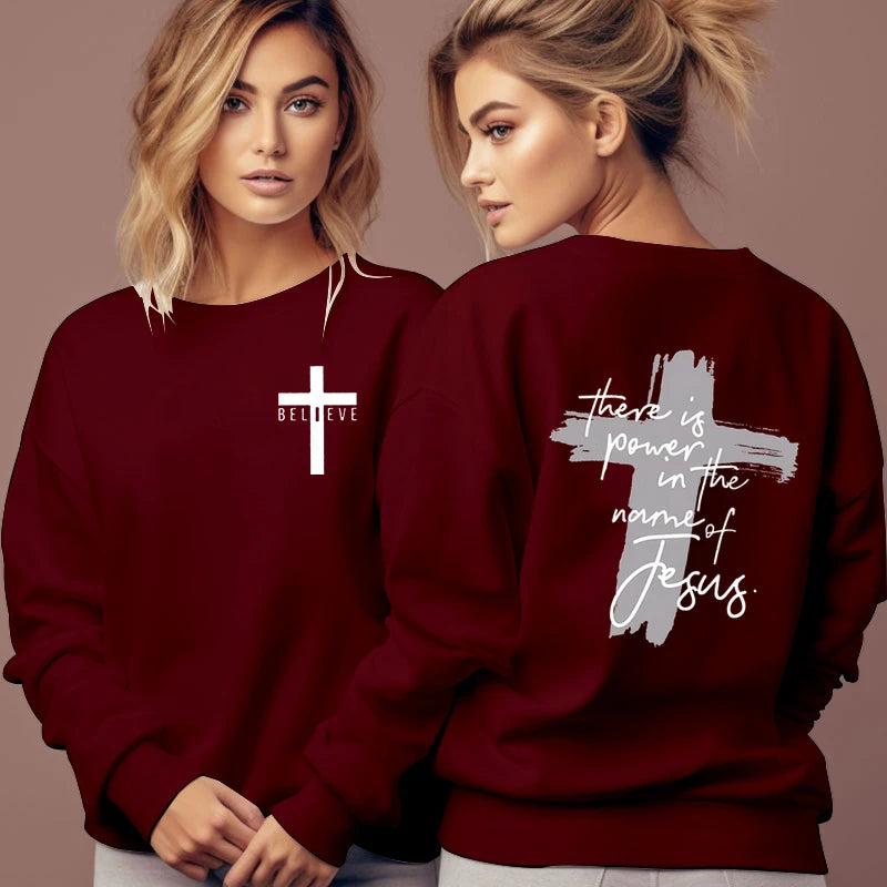 There Is Power in The Name of Jesus Sweatshirt