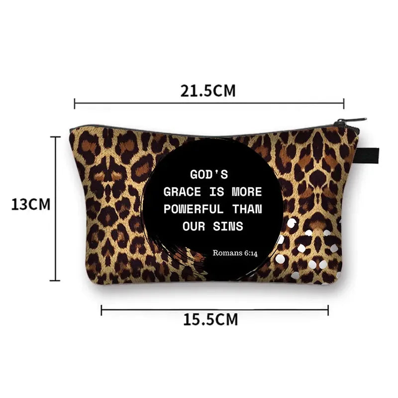 Bible Verse Cosmetic Bag