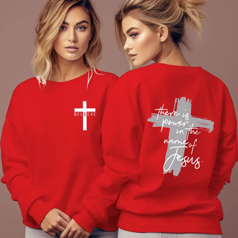 There Is Power in The Name of Jesus Sweatshirt