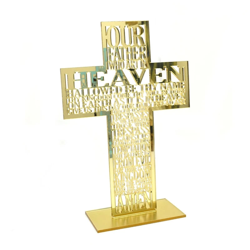 Our Father Prayer Cross