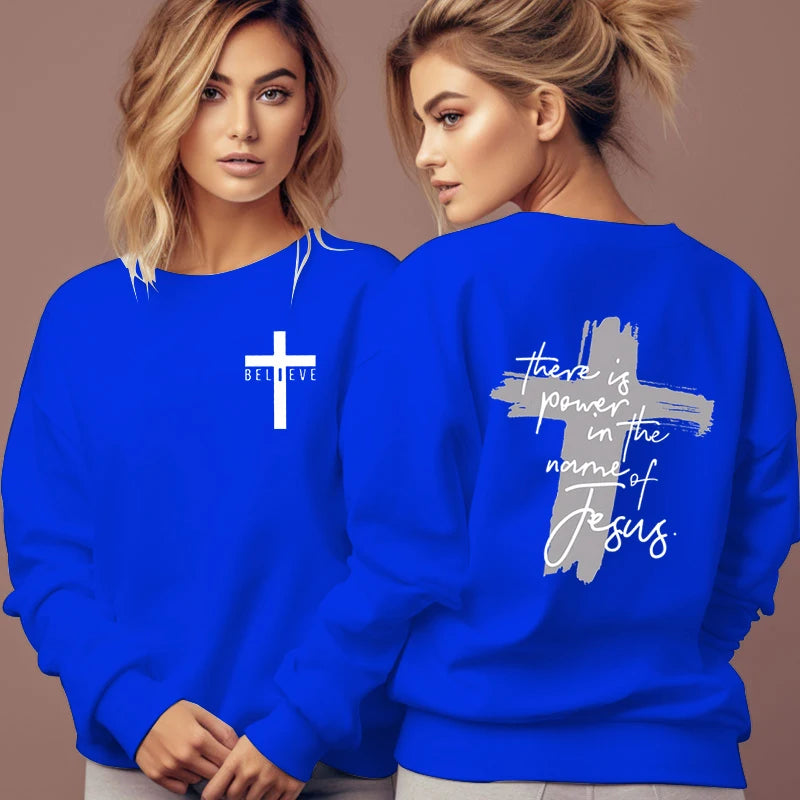 There Is Power in The Name of Jesus Sweatshirt