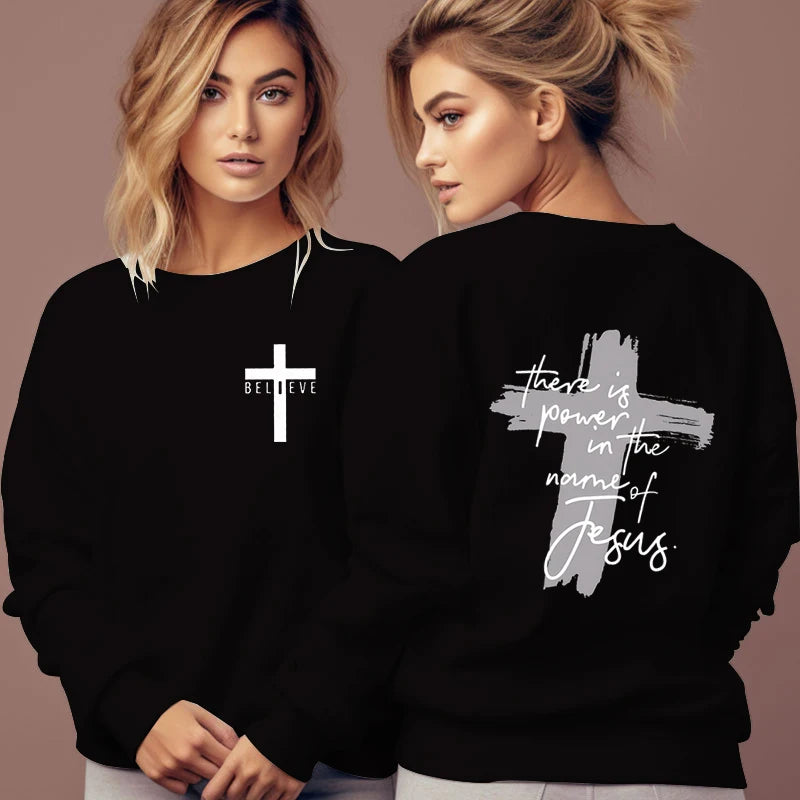 There Is Power in The Name of Jesus Sweatshirt