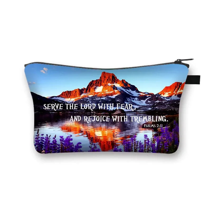 Bible Verse Cosmetic Bag