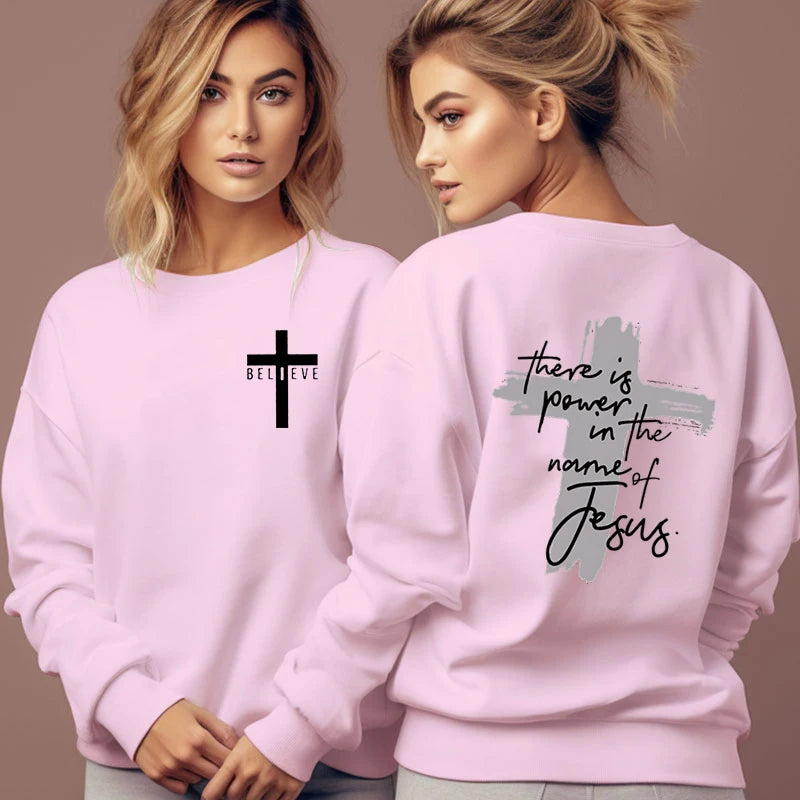 There Is Power in The Name of Jesus Sweatshirt