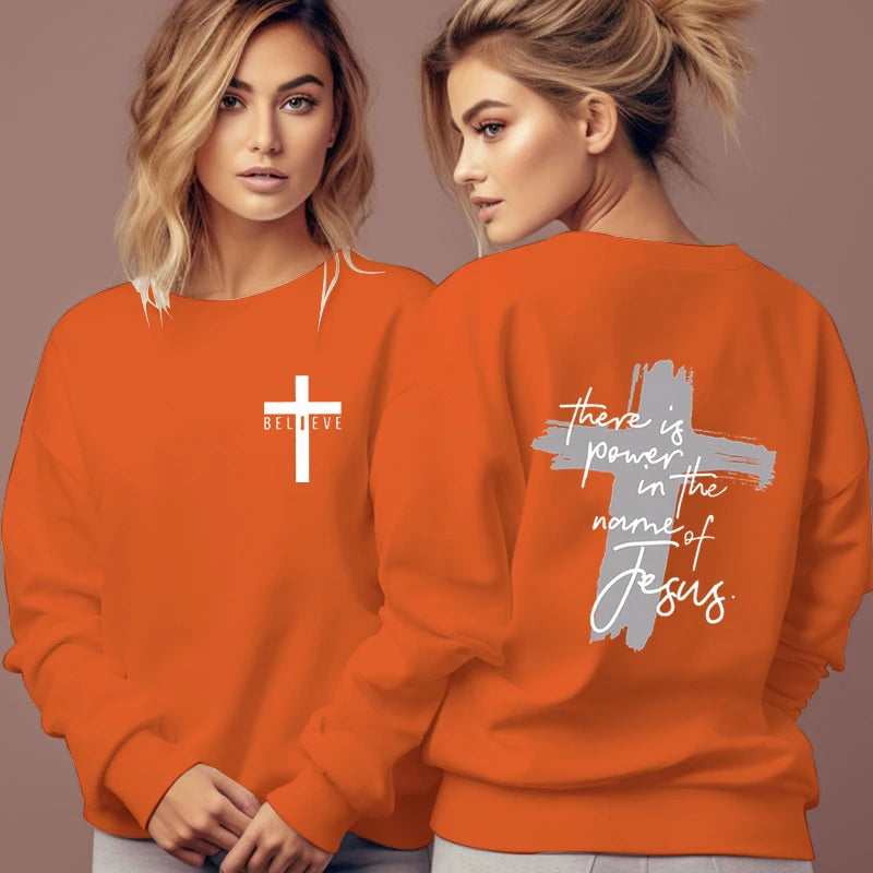 There Is Power in The Name of Jesus Sweatshirt